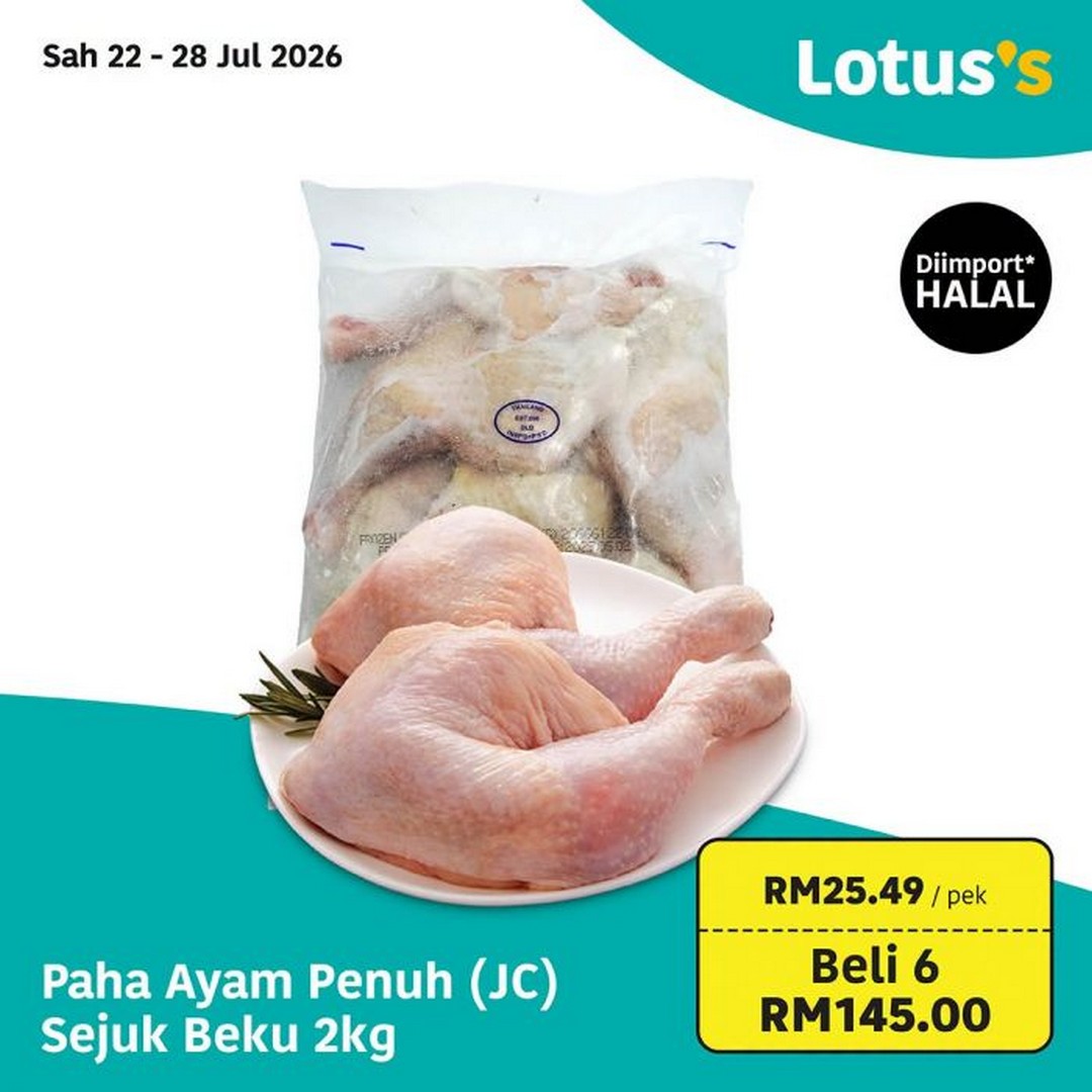 Lotuss-Malaysia-Beli-Lebih-Untung-Lebih-Sale-1 22 July-4 August 2026: Lotus's Malaysia Beli Lebih Untung Lebih Sale: Enjoy Bulk Savings & Discounts on Fresh Food, Groceries and Household Essentials