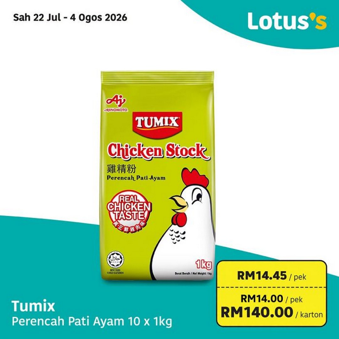 Lotuss-Malaysia-Beli-Lebih-Untung-Lebih-Sale-11 22 July-4 August 2026: Lotus's Malaysia Beli Lebih Untung Lebih Sale: Enjoy Bulk Savings & Discounts on Fresh Food, Groceries and Household Essentials