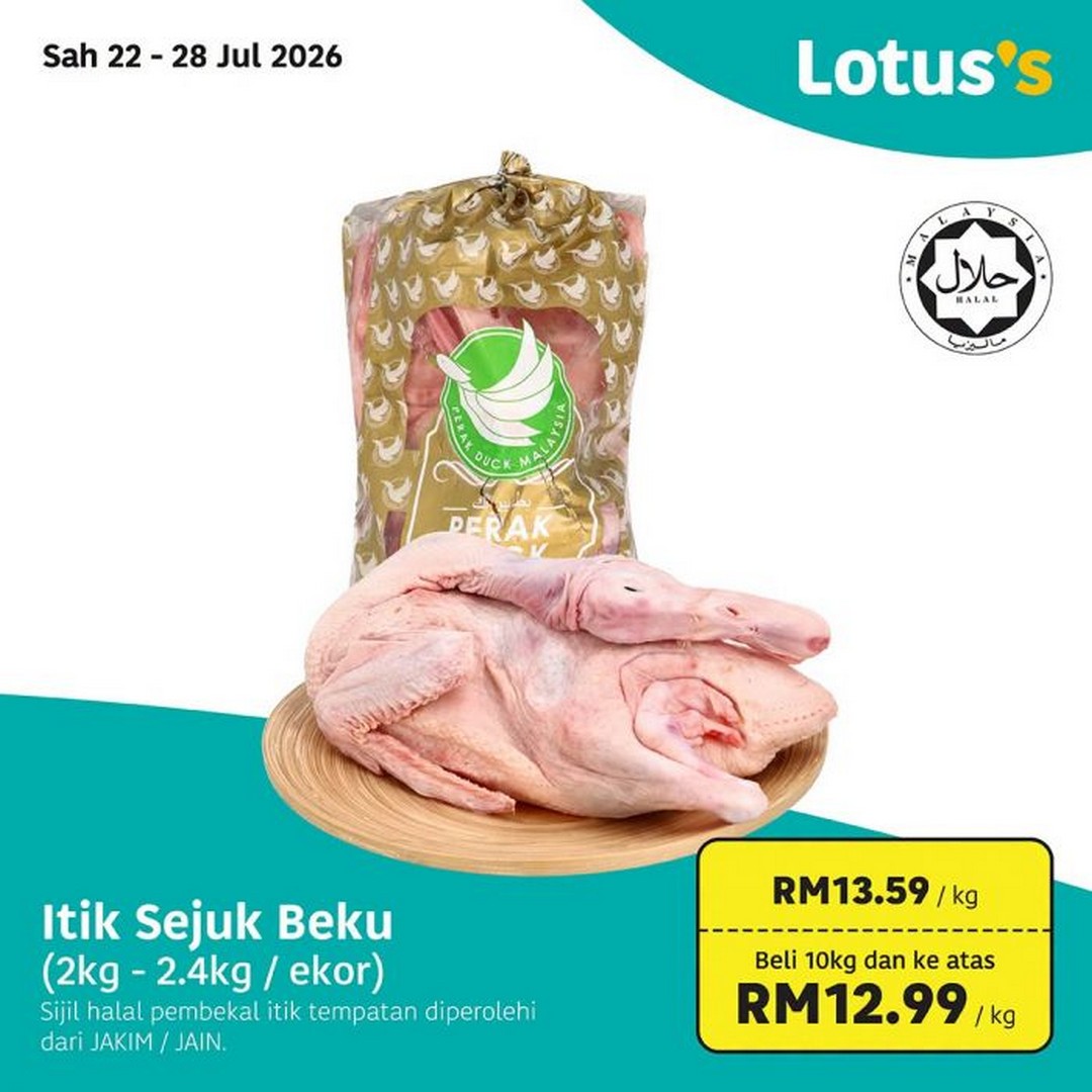 Lotuss-Malaysia-Beli-Lebih-Untung-Lebih-Sale-2 22 July-4 August 2026: Lotus's Malaysia Beli Lebih Untung Lebih Sale: Enjoy Bulk Savings & Discounts on Fresh Food, Groceries and Household Essentials