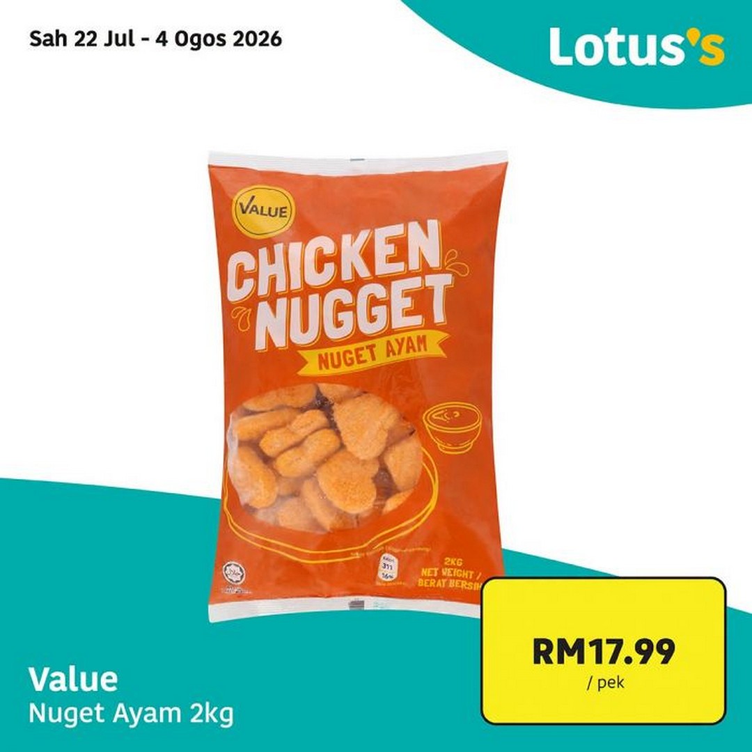 Lotuss-Malaysia-Beli-Lebih-Untung-Lebih-Sale-8 22 July-4 August 2026: Lotus's Malaysia Beli Lebih Untung Lebih Sale: Enjoy Bulk Savings & Discounts on Fresh Food, Groceries and Household Essentials