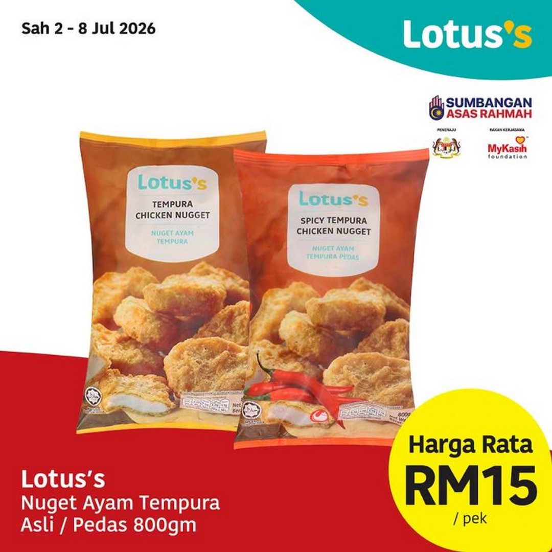 Lotuss-Malaysia-Harga-Rata-Sale-Promotion-11 2–8 July 2026: Lotus's Malaysia Harga Rata Sale Promotion – Flat Price Grocery Deals from Just RM4 on Daily Essentials