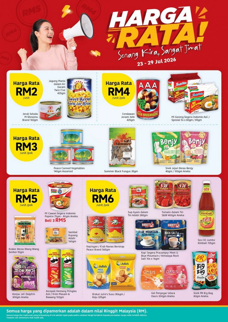 Lotuss-Malaysia-Harga-Rata-Sale-Promotion-13 23-29 July 2026: Lotus's Malaysia Harga Rata Sale Promotion, Grab Everyday Essentials From RM2 With Member Rewards