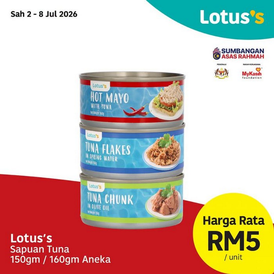 Lotuss-Malaysia-Harga-Rata-Sale-Promotion-2 2–8 July 2026: Lotus's Malaysia Harga Rata Sale Promotion – Flat Price Grocery Deals from Just RM4 on Daily Essentials