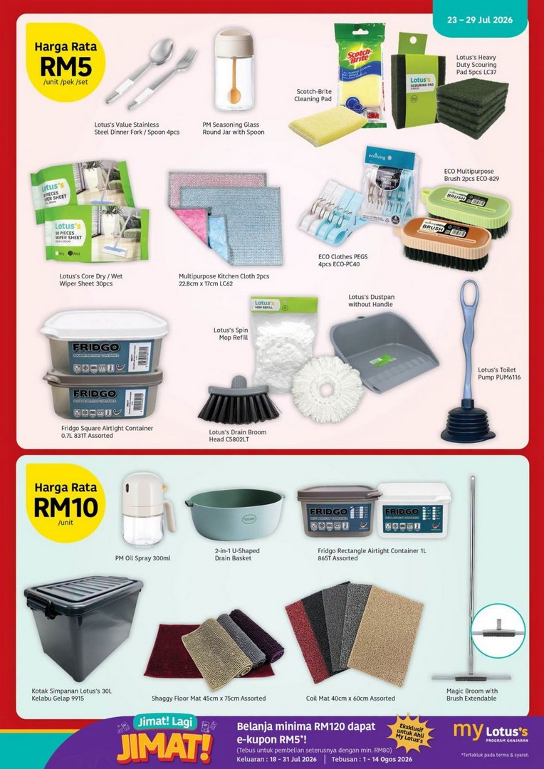 Lotuss-Malaysia-Harga-Rata-Sale-Promotion-3-1 23-29 July 2026: Lotus's Malaysia Harga Rata Sale Promotion, Grab Everyday Essentials From RM2 With Member Rewards