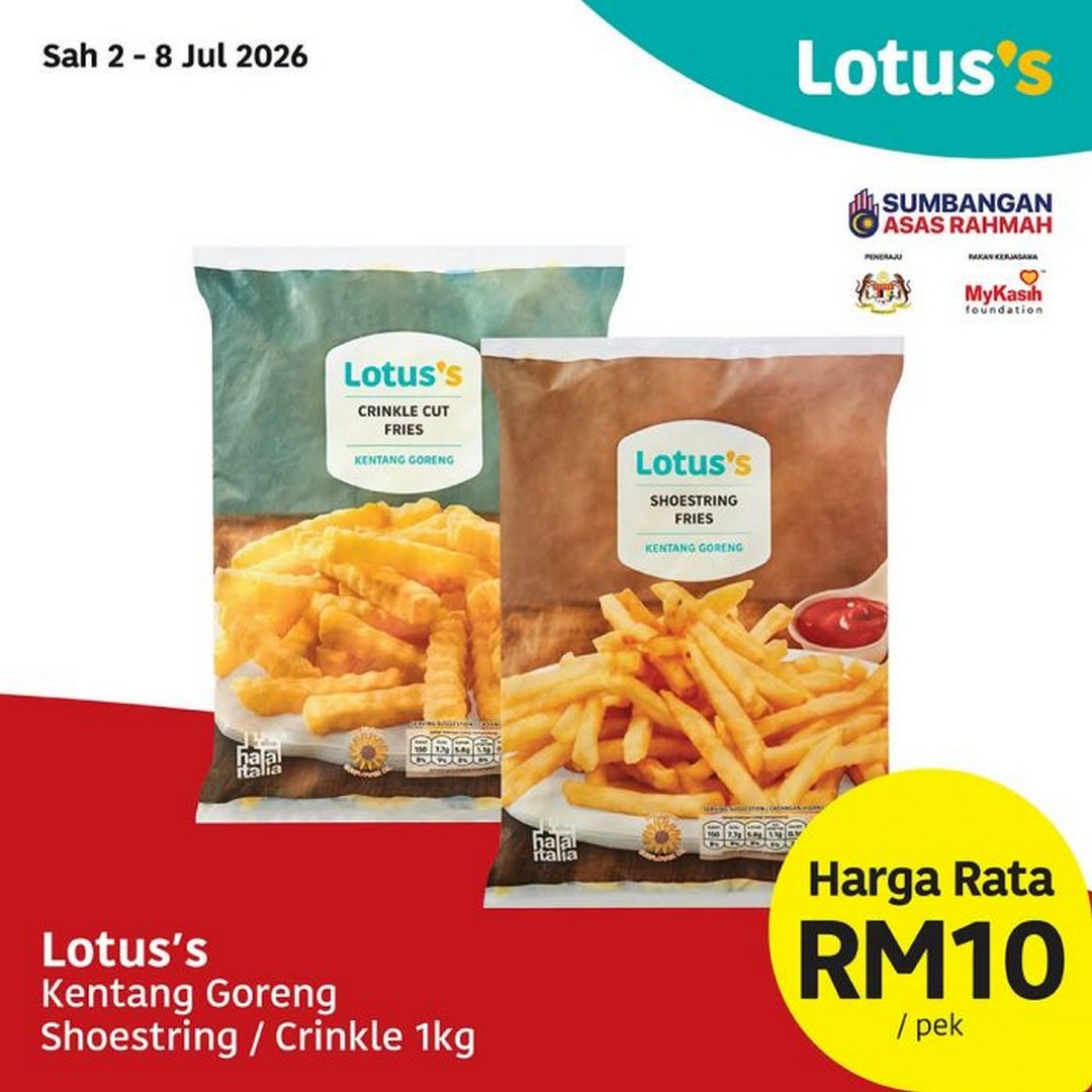 Lotuss-Malaysia-Harga-Rata-Sale-Promotion-5 2–8 July 2026: Lotus's Malaysia Harga Rata Sale Promotion – Flat Price Grocery Deals from Just RM4 on Daily Essentials