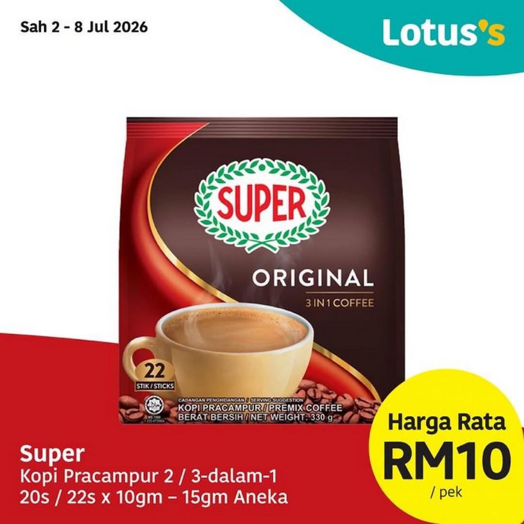 Lotuss-Malaysia-Harga-Rata-Sale-Promotion-8 2–8 July 2026: Lotus's Malaysia Harga Rata Sale Promotion – Flat Price Grocery Deals from Just RM4 on Daily Essentials
