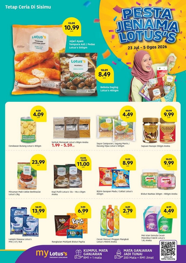 Lotuss-Malaysia-LotussLebihMurah-Promotion-Catalogue-11 23 July-5 August 2026: Lotus's Malaysia: #LotussLebihMurah Promotion Catalogue Featuring Harga Rata Flat Price Deals From RM2