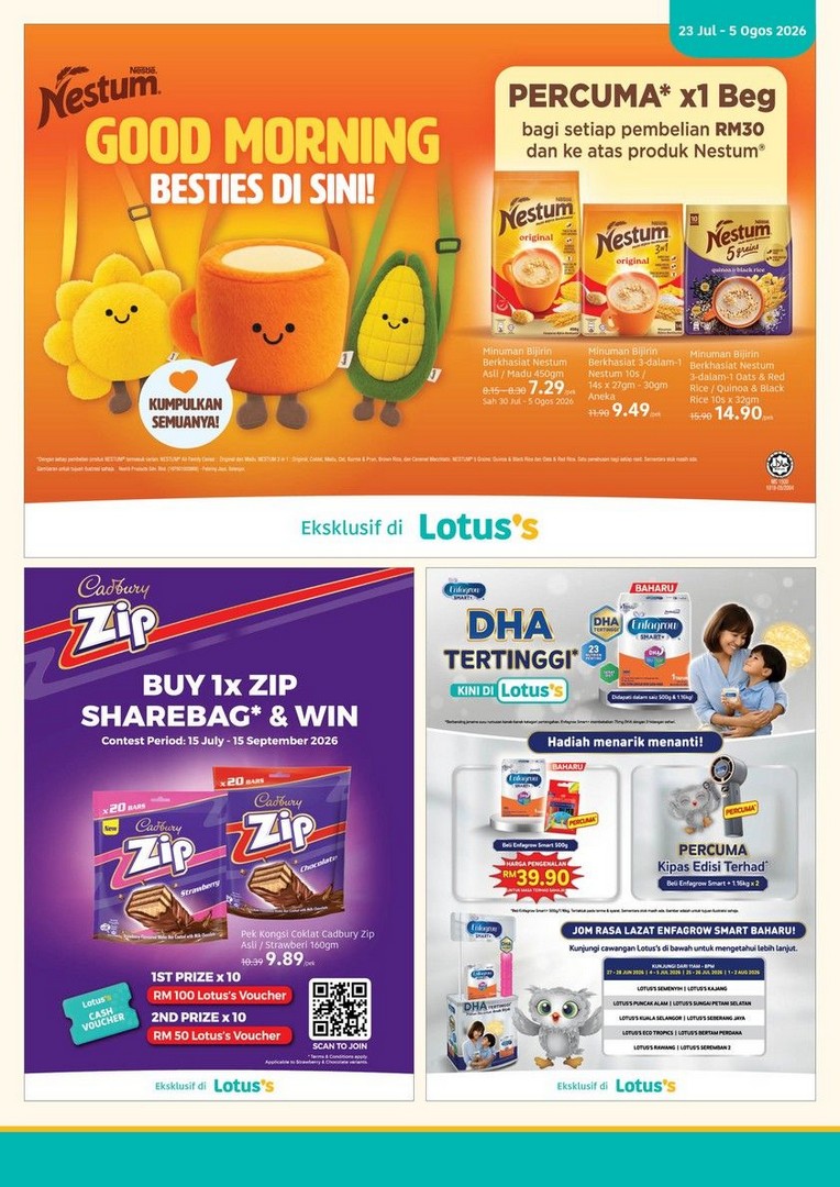 Lotuss-Malaysia-LotussLebihMurah-Promotion-Catalogue-17 23 July-5 August 2026: Lotus's Malaysia: #LotussLebihMurah Promotion Catalogue Featuring Harga Rata Flat Price Deals From RM2