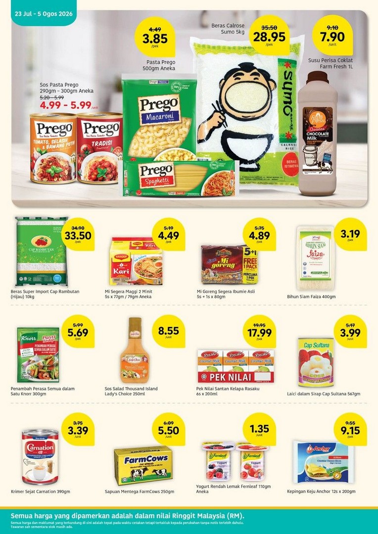 Lotuss-Malaysia-LotussLebihMurah-Promotion-Catalogue-7 23 July-5 August 2026: Lotus's Malaysia: #LotussLebihMurah Promotion Catalogue Featuring Harga Rata Flat Price Deals From RM2