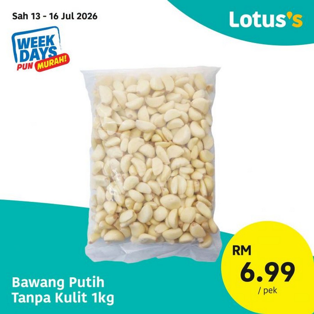 Lotuss-Malaysia-Weekdays-Pun-Murah-Sale-4 13-16 July 2026: Lotus's Malaysia Weekdays Pun Murah Sale – Buy 1 Free 1 Darlie, RM69 Standing Fan and Grocery Deals Worth Shopping