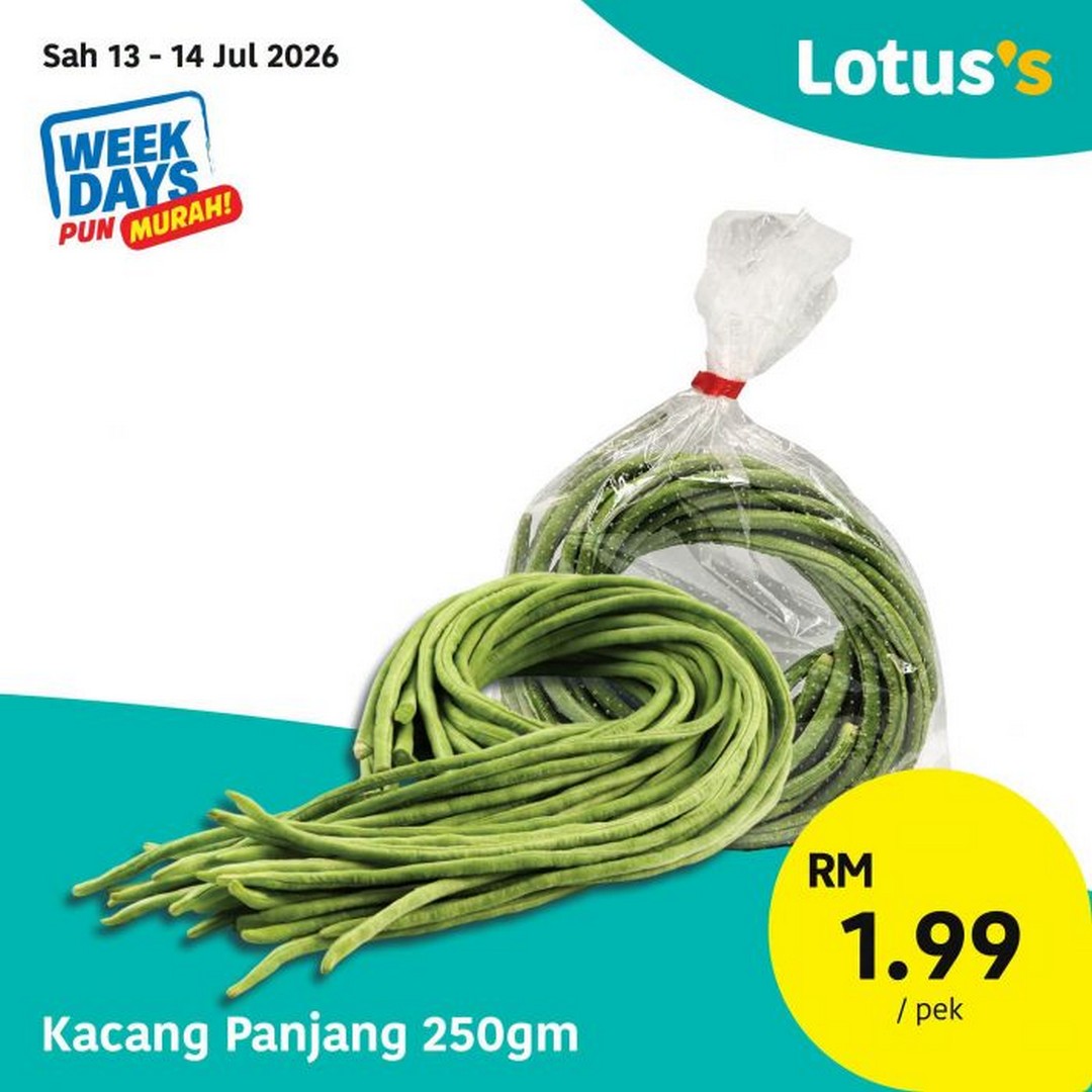 Lotuss-Malaysia-Weekdays-Pun-Murah-Sale-6 13-16 July 2026: Lotus's Malaysia Weekdays Pun Murah Sale – Buy 1 Free 1 Darlie, RM69 Standing Fan and Grocery Deals Worth Shopping