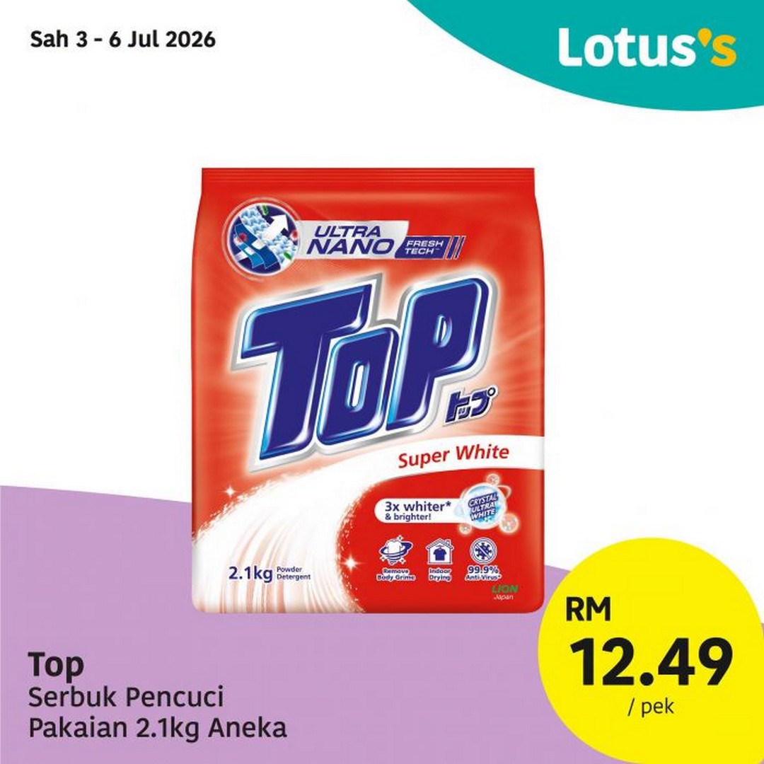 Lotuss-Pasti-Berbaloi-Sale-Promotion-20 3–15 July 2026: Lotus's Pasti Berbaloi Sale Promotion – Grab Thai King Rice 10kg for Only RM27.90 Plus Huge Savings on Milo, Cooking Oil, Downy and More