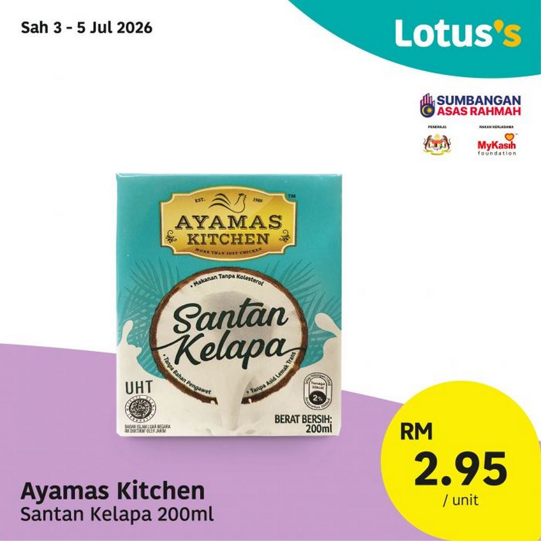 Lotuss-Pasti-Berbaloi-Sale-Promotion-4 3–15 July 2026: Lotus's Pasti Berbaloi Sale Promotion – Grab Thai King Rice 10kg for Only RM27.90 Plus Huge Savings on Milo, Cooking Oil, Downy and More