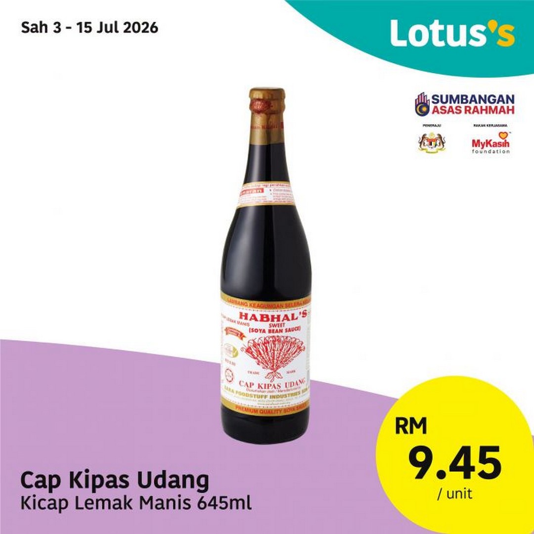 Lotuss-Pasti-Berbaloi-Sale-Promotion-6 3–15 July 2026: Lotus's Pasti Berbaloi Sale Promotion – Grab Thai King Rice 10kg for Only RM27.90 Plus Huge Savings on Milo, Cooking Oil, Downy and More