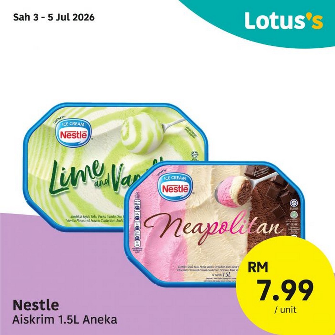 Lotuss-Pasti-Berbaloi-Sale-Promotion-8 3–15 July 2026: Lotus's Pasti Berbaloi Sale Promotion – Grab Thai King Rice 10kg for Only RM27.90 Plus Huge Savings on Milo, Cooking Oil, Downy and More
