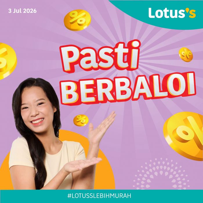 Lotuss-Pasti-Berbaloi-Sale-Promotion 3–15 July 2026: Lotus's Pasti Berbaloi Sale Promotion – Grab Thai King Rice 10kg for Only RM27.90 Plus Huge Savings on Milo, Cooking Oil, Downy and More
