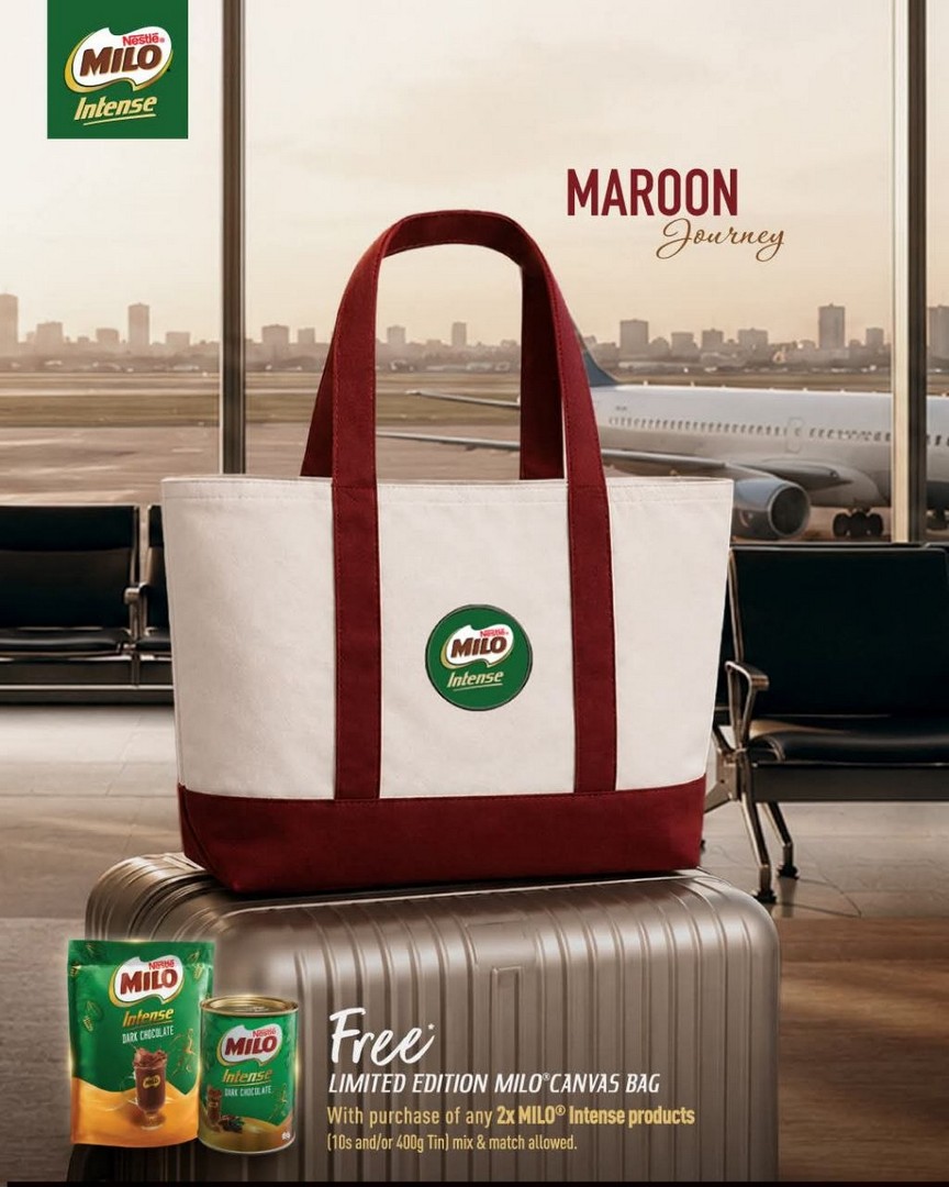 MILO-Malaysia-Free-Limited-Edition-Canvas-Bag-Promotion-2 16 July 2026 onwards: MILO Malaysia Free Limited Edition Canvas Bag Promotion – Buy 2 MILO Intense Products and Receive an Exclusive Collectible Gift Nationwide