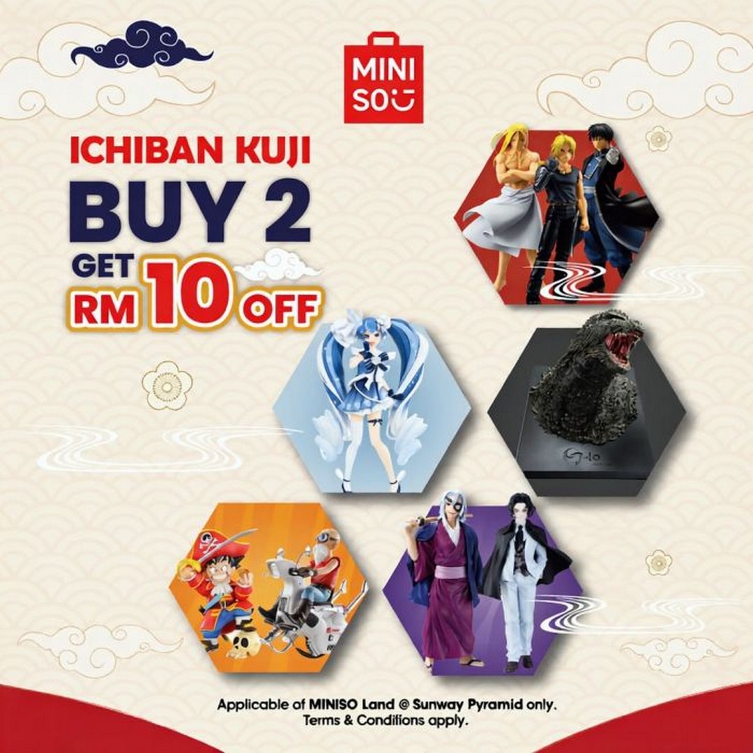 MINISO-Malaysia-Hello-July-Promotion-–-Enjoy-Up-to-30-OFF-2 1–31 July 2026: MINISO Malaysia Hello July Promotion – Enjoy Up to 30% OFF The Legend of Hei Collection, Cosmetics Deals, Ichiban Kuji Savings & More