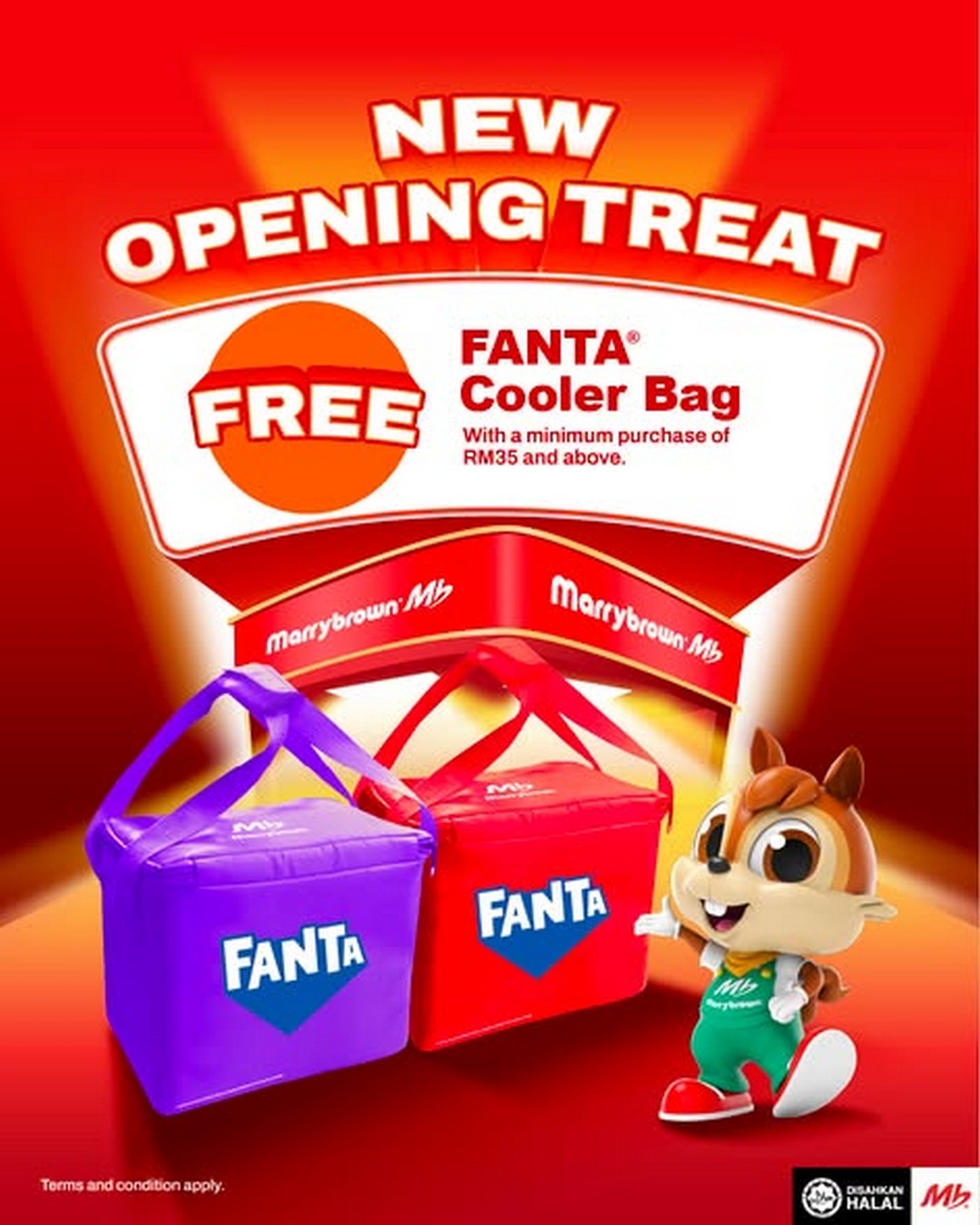 Marrybrown-Genting-Highlands-Grand-Opening-Promotion-3 17 July 2026: Marrybrown Genting Highlands Grand Opening Promotion – RM12 Ayam Goreng MB Meal, Free Ice Cream & Fanta Cooler Bag Giveaway