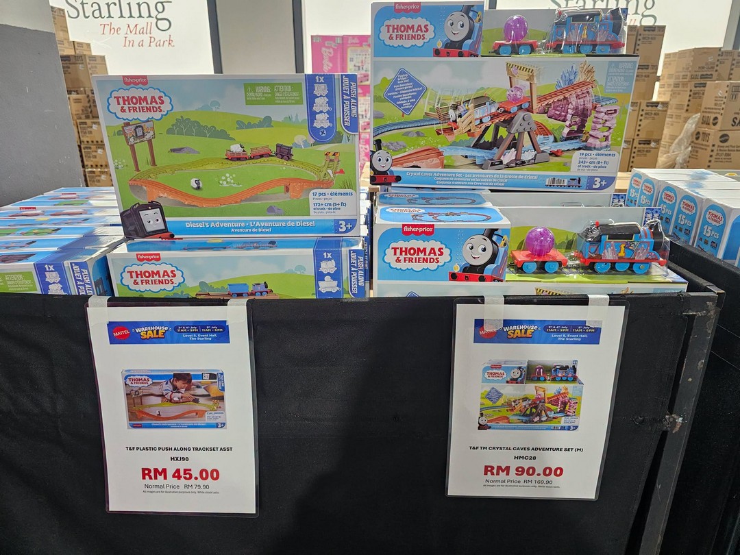 Mattel-Warehouse-Sale-at-the-Starling-–-Enjoy-Up-to-80-OFF-24 3–5 July 2026: Mattel Warehouse Sale at the Starling – Enjoy Up to 80% OFF Hot Wheels, Barbie, Fisher-Price, Thomas & Friends and More Toy Promotions