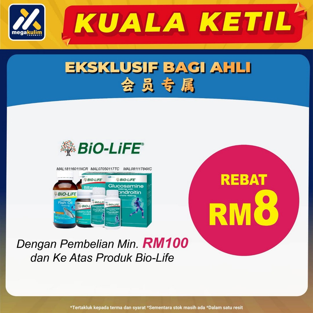 Mega-Kulim-Pharmacy-Health-Carnival-Sale-10 1-2 August 2026: Mega Kulim Pharmacy: Health Carnival Sale & Promotion Event With Free Health Screening, Rewards And Wellness Offers