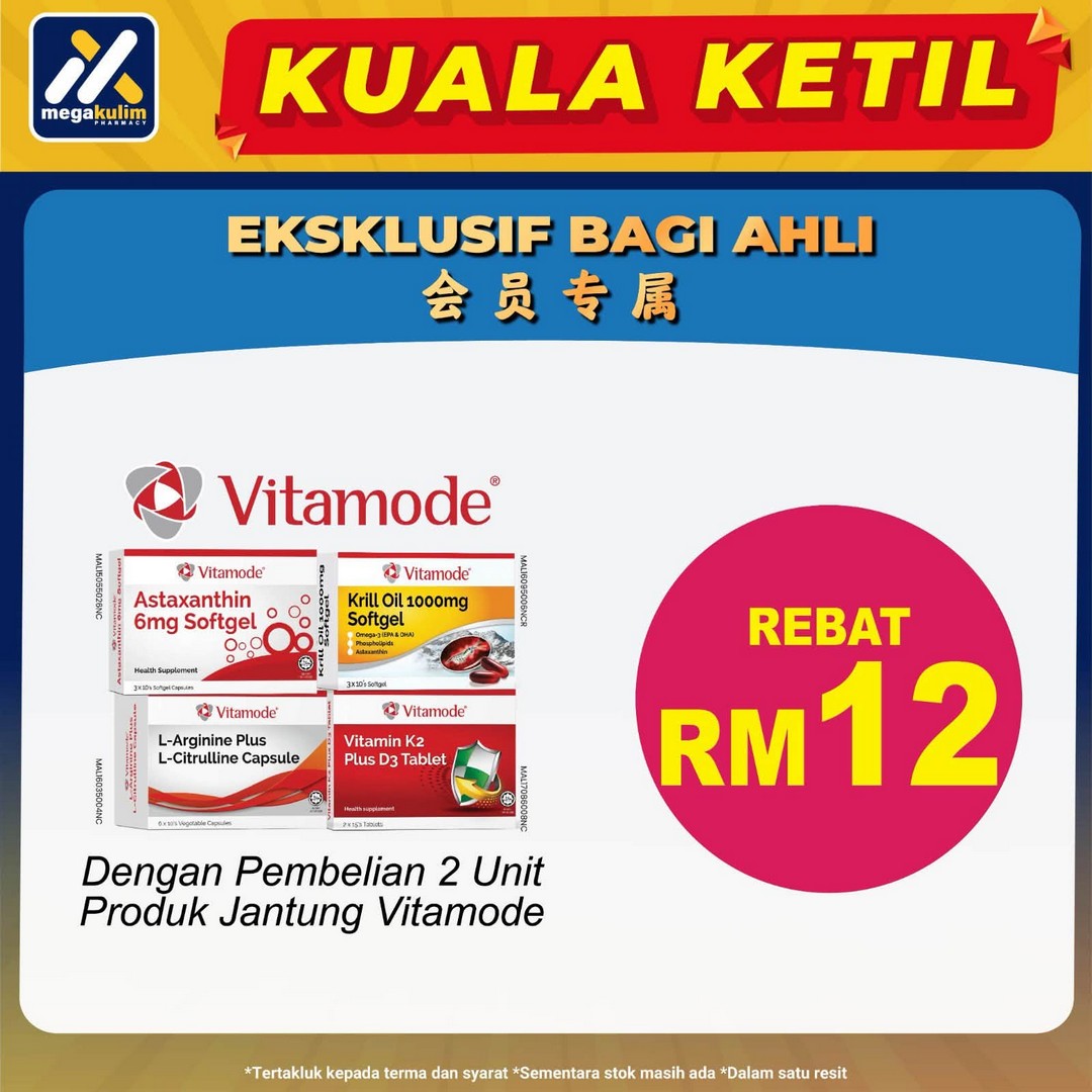Mega-Kulim-Pharmacy-Health-Carnival-Sale-11 1-2 August 2026: Mega Kulim Pharmacy: Health Carnival Sale & Promotion Event With Free Health Screening, Rewards And Wellness Offers