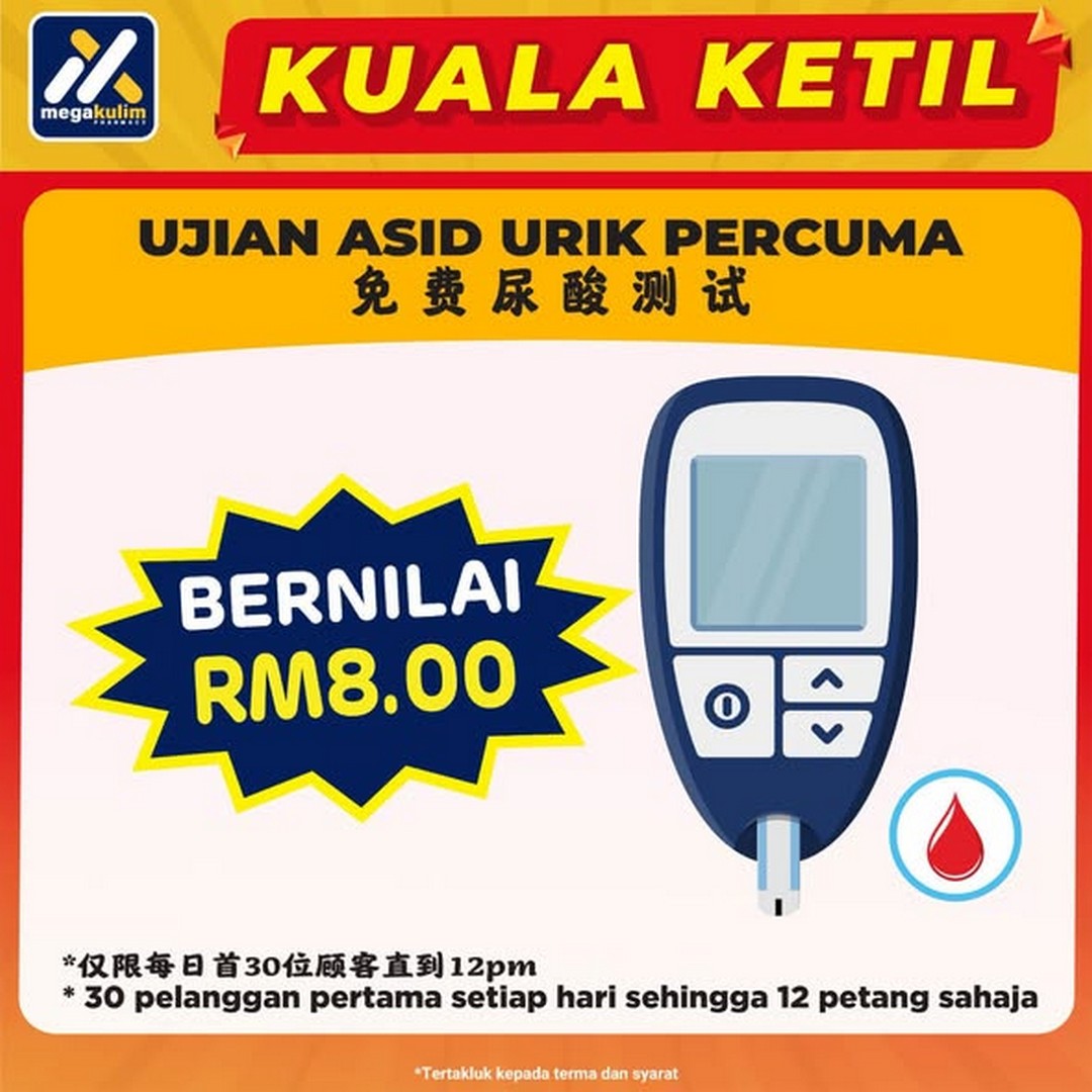 Mega-Kulim-Pharmacy-Health-Carnival-Sale-2 1-2 August 2026: Mega Kulim Pharmacy: Health Carnival Sale & Promotion Event With Free Health Screening, Rewards And Wellness Offers