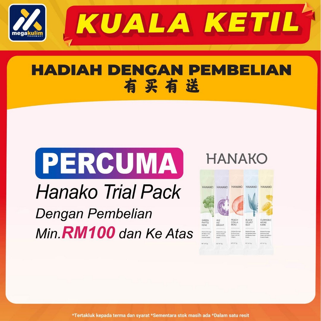 Mega-Kulim-Pharmacy-Health-Carnival-Sale-4 1-2 August 2026: Mega Kulim Pharmacy: Health Carnival Sale & Promotion Event With Free Health Screening, Rewards And Wellness Offers