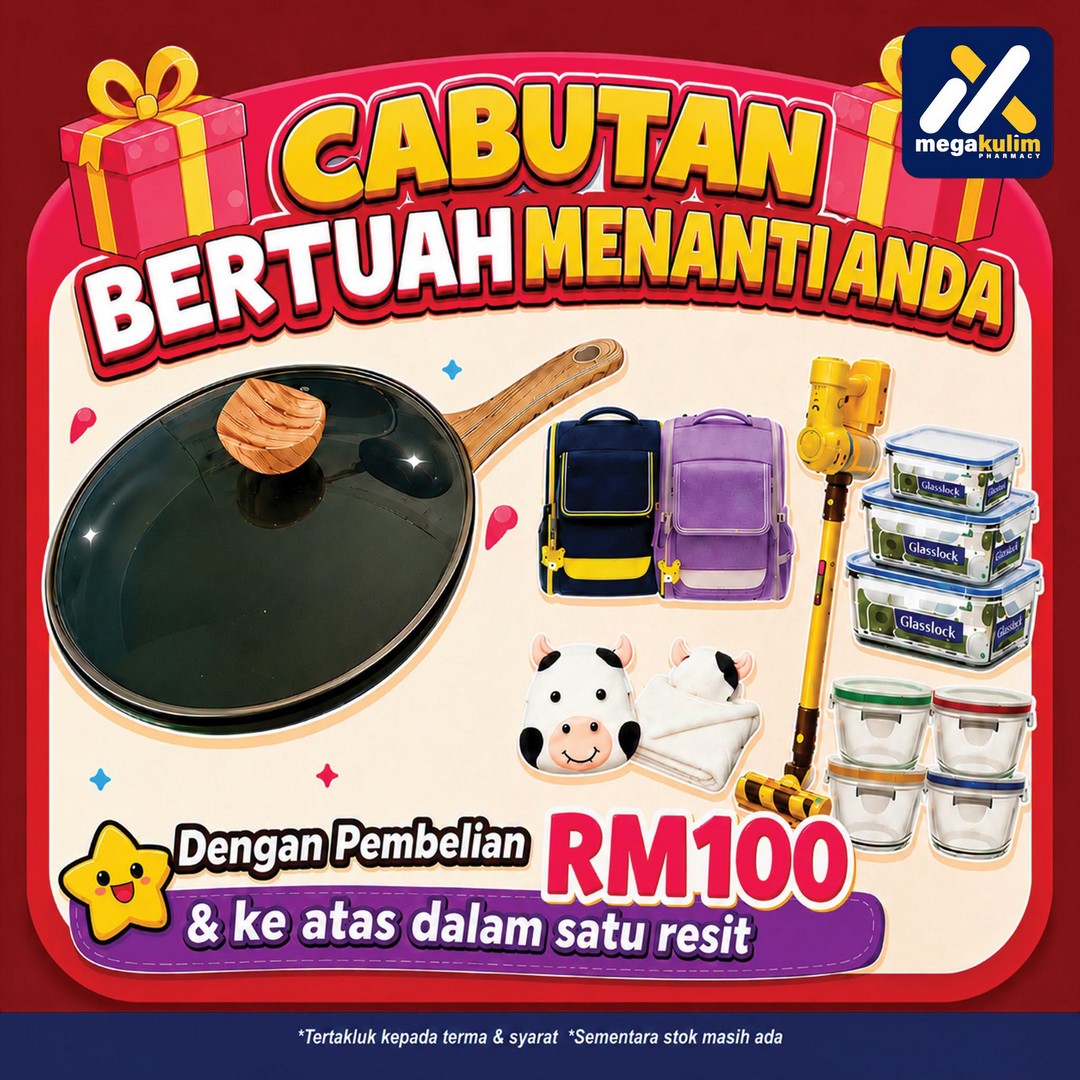 Mega-Kulim-Pharmacy-Kelang-Lama-Opening-Promotion-10 3–31 July 2026: Mega Kulim Pharmacy Kelang Lama Opening Promotion – Enjoy Special Opening Deals and Exclusive New Member Rewards in Kulim, Kedah