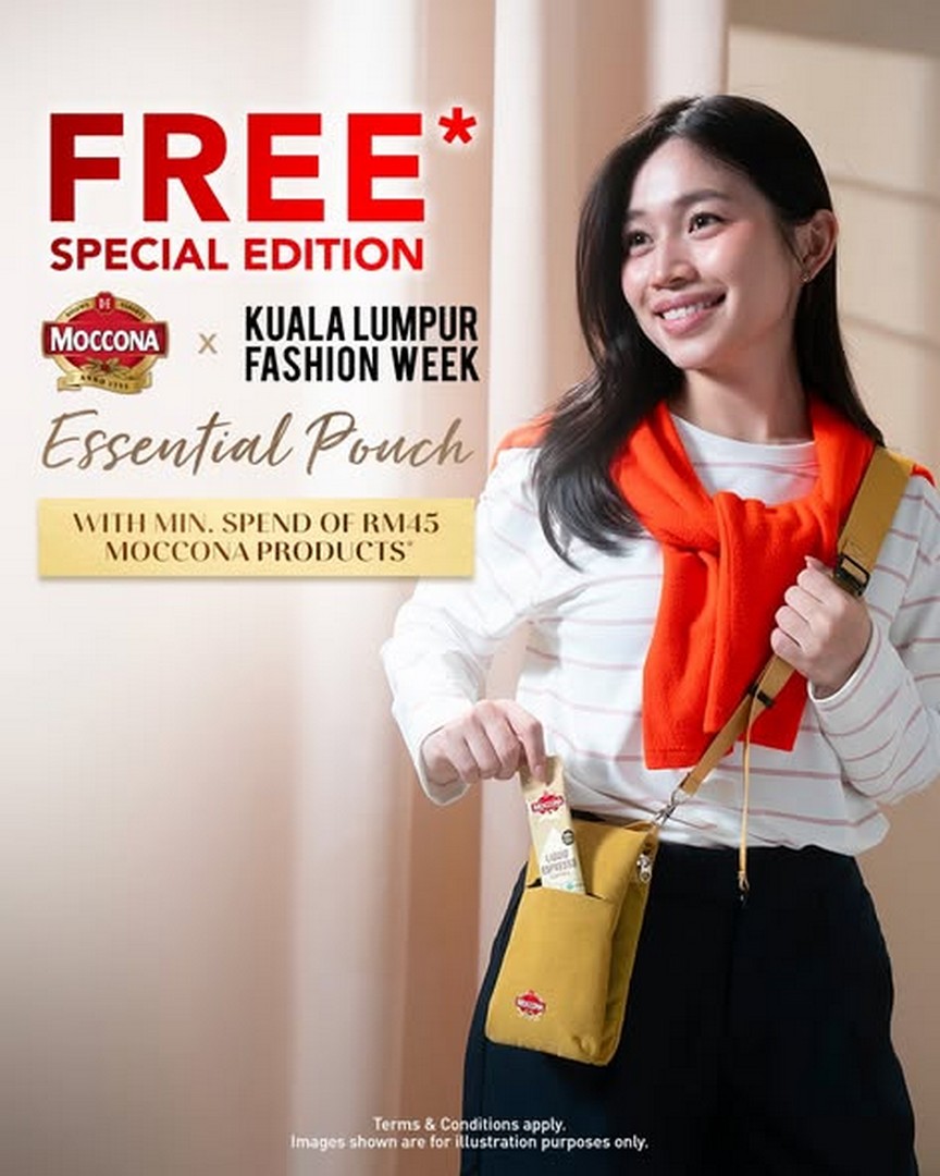 Moccona-Malaysia-Promotion-Get-FREE-Moccona-Essential-Pouch 16 July 2026 onwards: Moccona Malaysia: Promotion Get FREE Moccona Essential Pouch with Minimum RM45 Purchase at Participating Stores