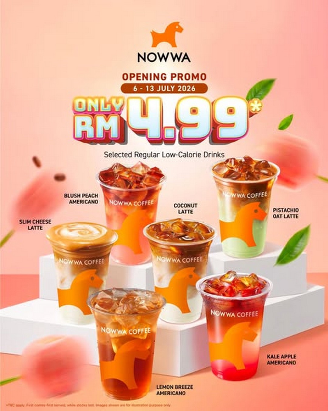 NOWWA-Coffee-Malaysia-Grand-Opening-Promotion-1 6-13 July 2026: NOWWA Coffee Malaysia Grand Opening Promotion at KL Eco City – Enjoy Coffee from RM2.99, Member Rewards & iPhone 17 Pro Max Giveaway