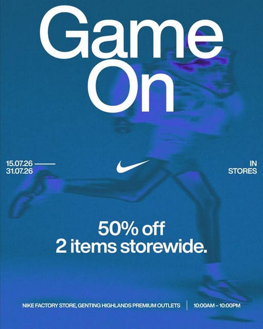 Nike-Factory-Store-Special-Sale-at-Genting-Highlands-Premium-Outlets-2 15–31 July 2026: Nike Factory Store Special Sale at Genting Highlands Premium Outlets – Enjoy 50% Storewide Savings When You Buy 2 Selected Items