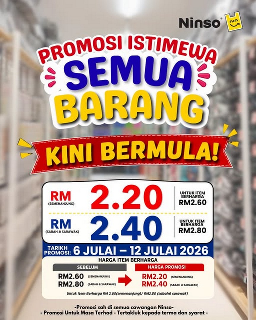 Ninso-Malaysia-Special-Promotion-–-Save-on-Everyday-Essentials 6–12 July 2026: Ninso Malaysia Special Promotion – Save on Everyday Essentials with Limited-Time Promotional Prices