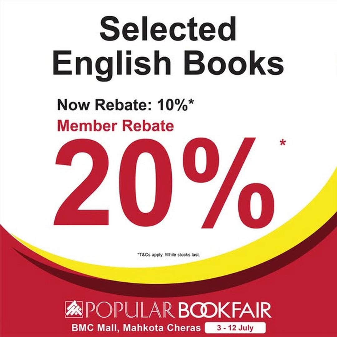 POPULAR-Bookfair-at-BMC-Mall-Mahkota-Cheras-Promotion-1 3–12 July 2026: POPULAR Bookfair at BMC Mall Mahkota Cheras Promotion – Save on Books, Stationery, Gadgets with Up to 65% Off PWP Deals and Exclusive Member Rewards