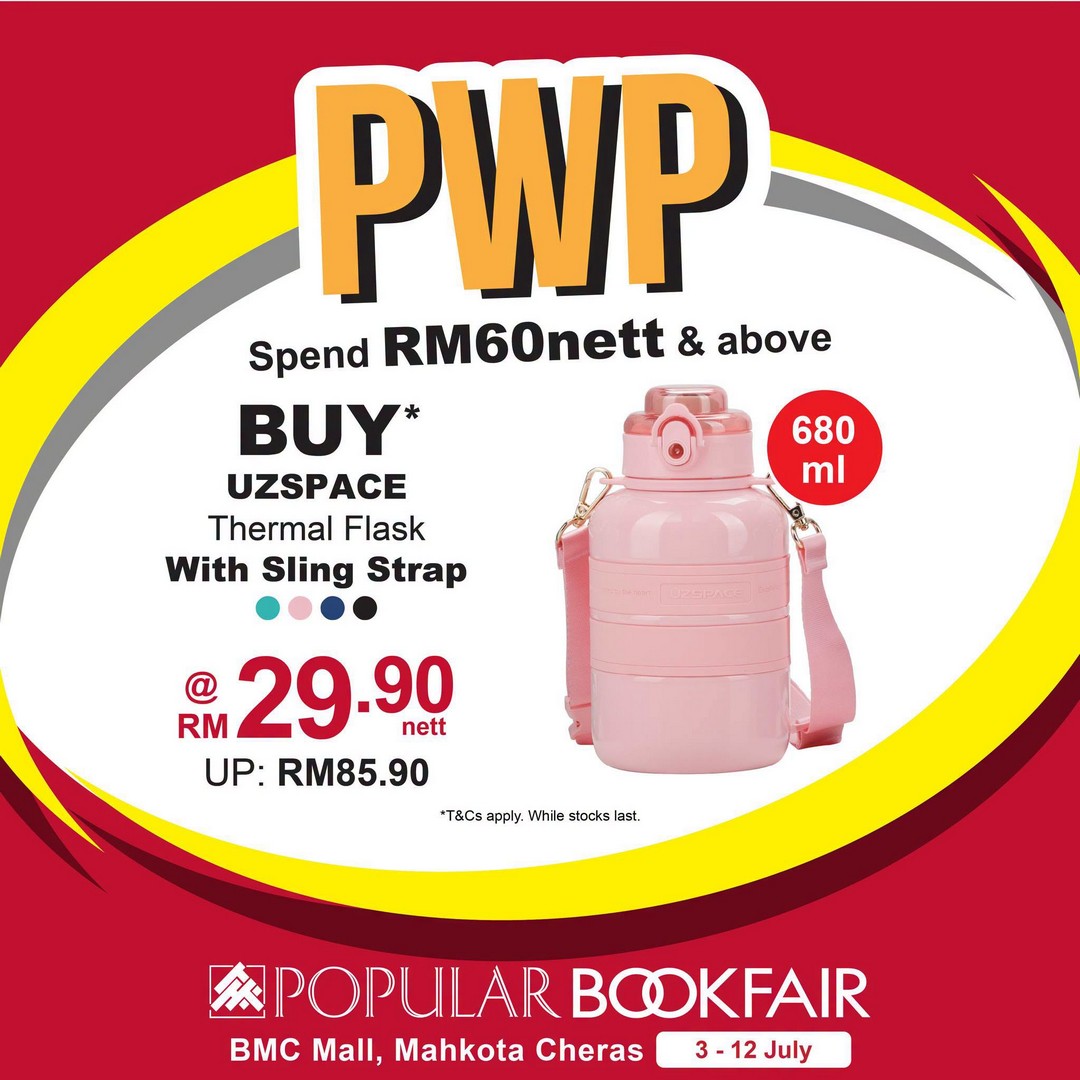 POPULAR-Bookfair-at-BMC-Mall-Mahkota-Cheras-Promotion-4 3–12 July 2026: POPULAR Bookfair at BMC Mall Mahkota Cheras Promotion – Save on Books, Stationery, Gadgets with Up to 65% Off PWP Deals and Exclusive Member Rewards