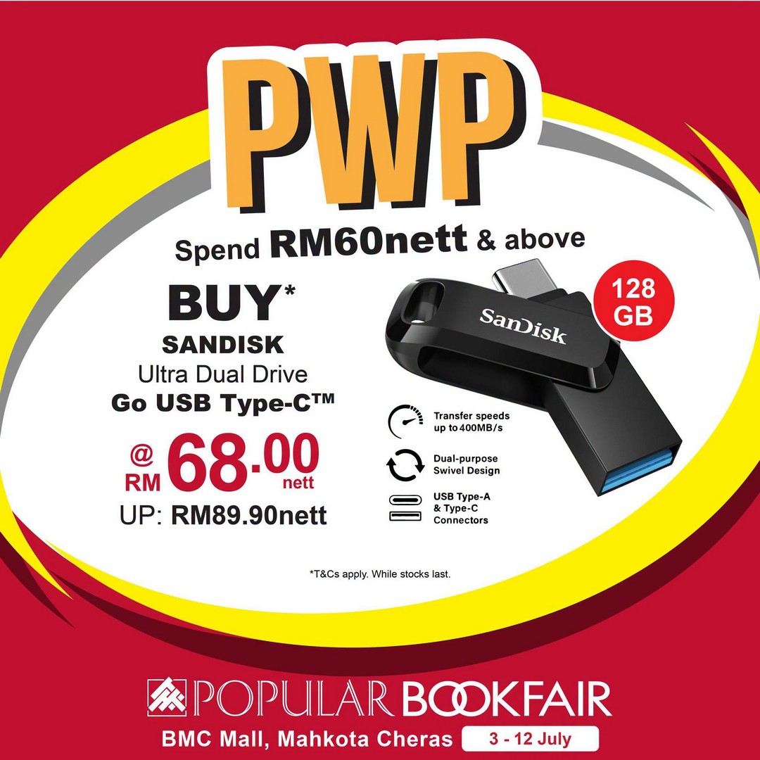 POPULAR-Bookfair-at-BMC-Mall-Mahkota-Cheras-Promotion-5 3–12 July 2026: POPULAR Bookfair at BMC Mall Mahkota Cheras Promotion – Save on Books, Stationery, Gadgets with Up to 65% Off PWP Deals and Exclusive Member Rewards