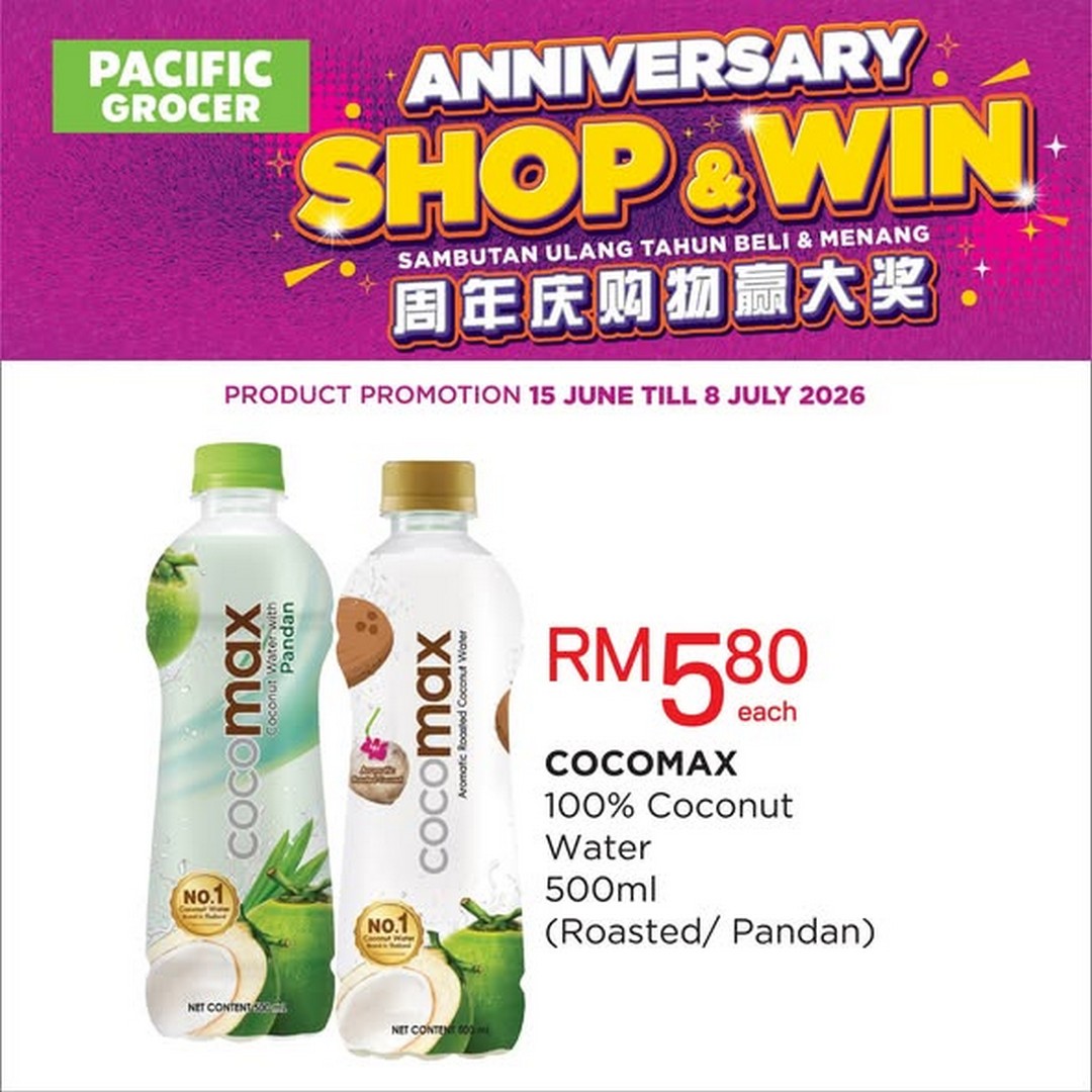 Pacific-Malaysia-Anniversary-Super-Deals-Promotion-2 Now till 8 July 2026: Pacific Malaysia Anniversary Super Deals Promotion – Save More with Everyday Grocery Offers from RM5.80 Each