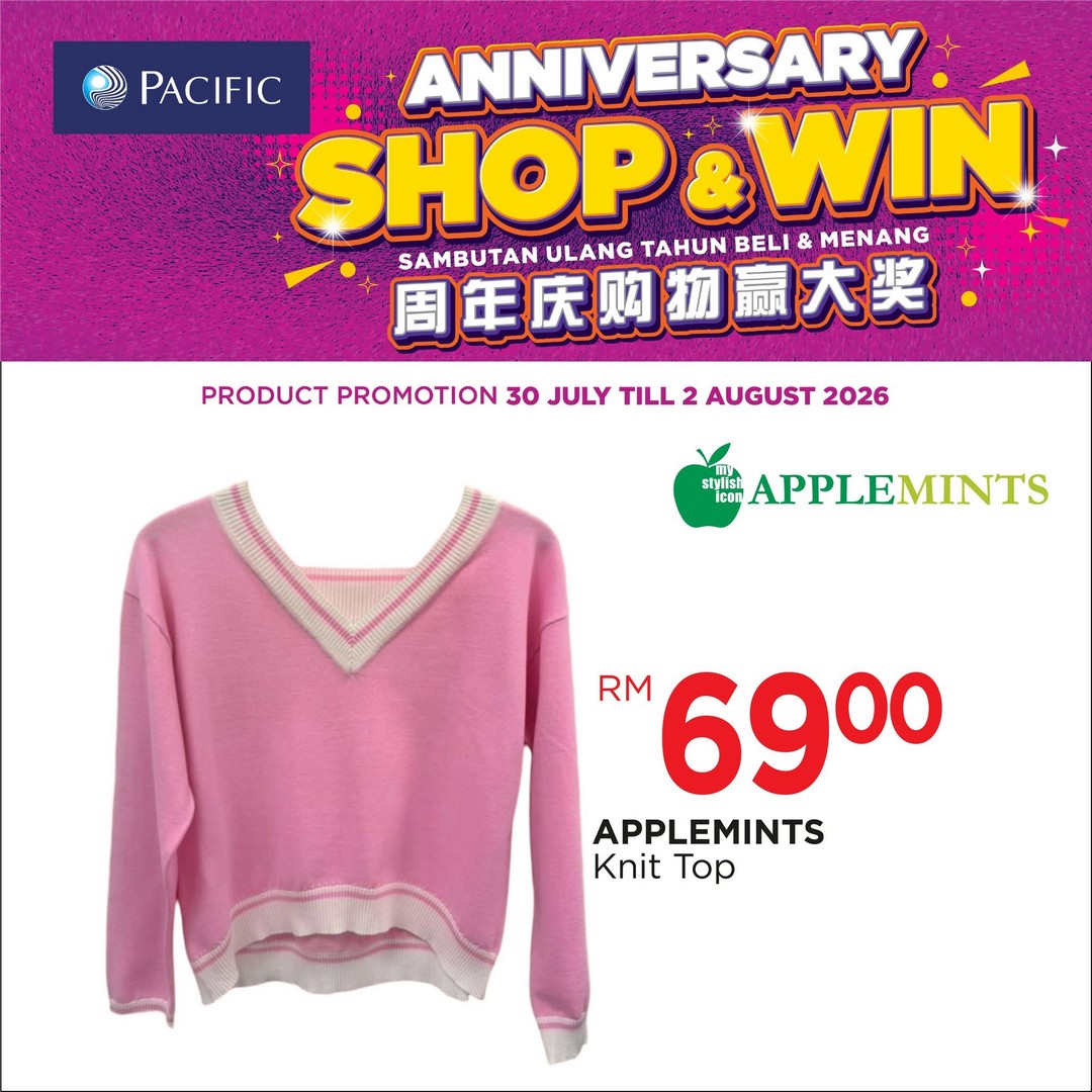 Pacific-Malaysia-Weekend-Sale-Promotion-14-1 30 July – 2 August 2026: Pacific Malaysia Weekend Sale Promotion – Save Big on Fashion, Shoes, Home Essentials and More Across the Store