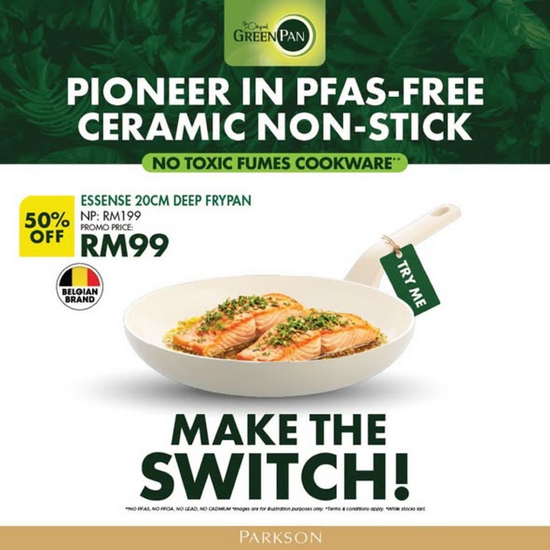 Parkson-Malaysia-GreenPan-KitchenAid-Promotion-1 21 July 2026 onwards: Parkson Malaysia GreenPan & KitchenAid Promotion at Parkson Elite Pavilion Kuala Lumpur, Premium Cookware Deals and Exclusive Purchase Rewards