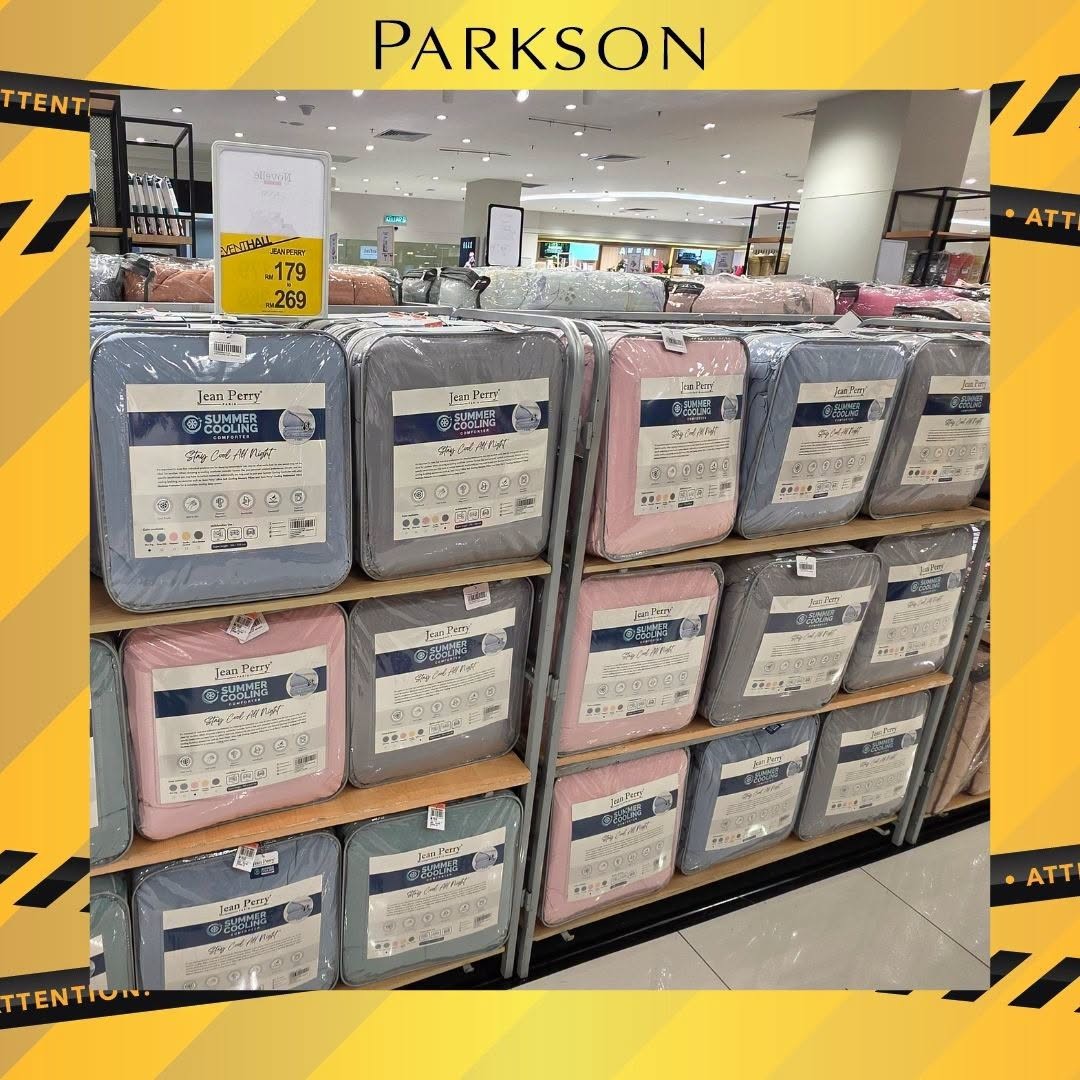 Parkson-Malaysia-Home-Living-Promotion-at-Mahkota-Parade-5 Now till 2 August 2026: Parkson Malaysia Home Living Promotion at Mahkota Parade – Trade-In Bedsheets, Enjoy RM Savings and Free Jean Perry Gift Giveaway
