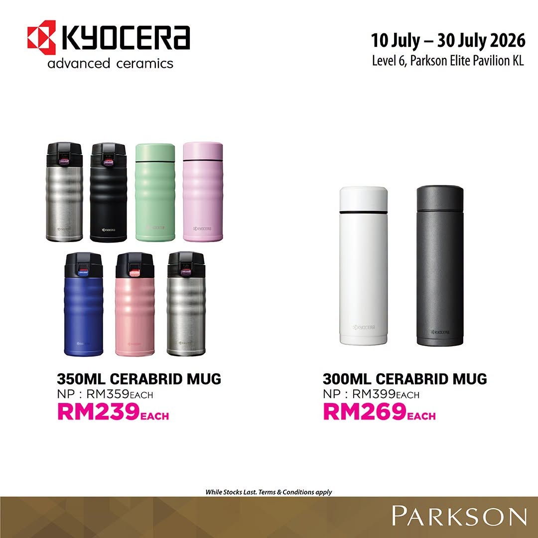 Parkson-Malaysia-Premium-Kitchen-Fair-Sale-at-Pavilion-KL-5 10-30 July 2026: Parkson Malaysia Premium Kitchen Fair Sale at Pavilion KL – Premium Kitchenware, Cookware & Thermal Bottle Promotions