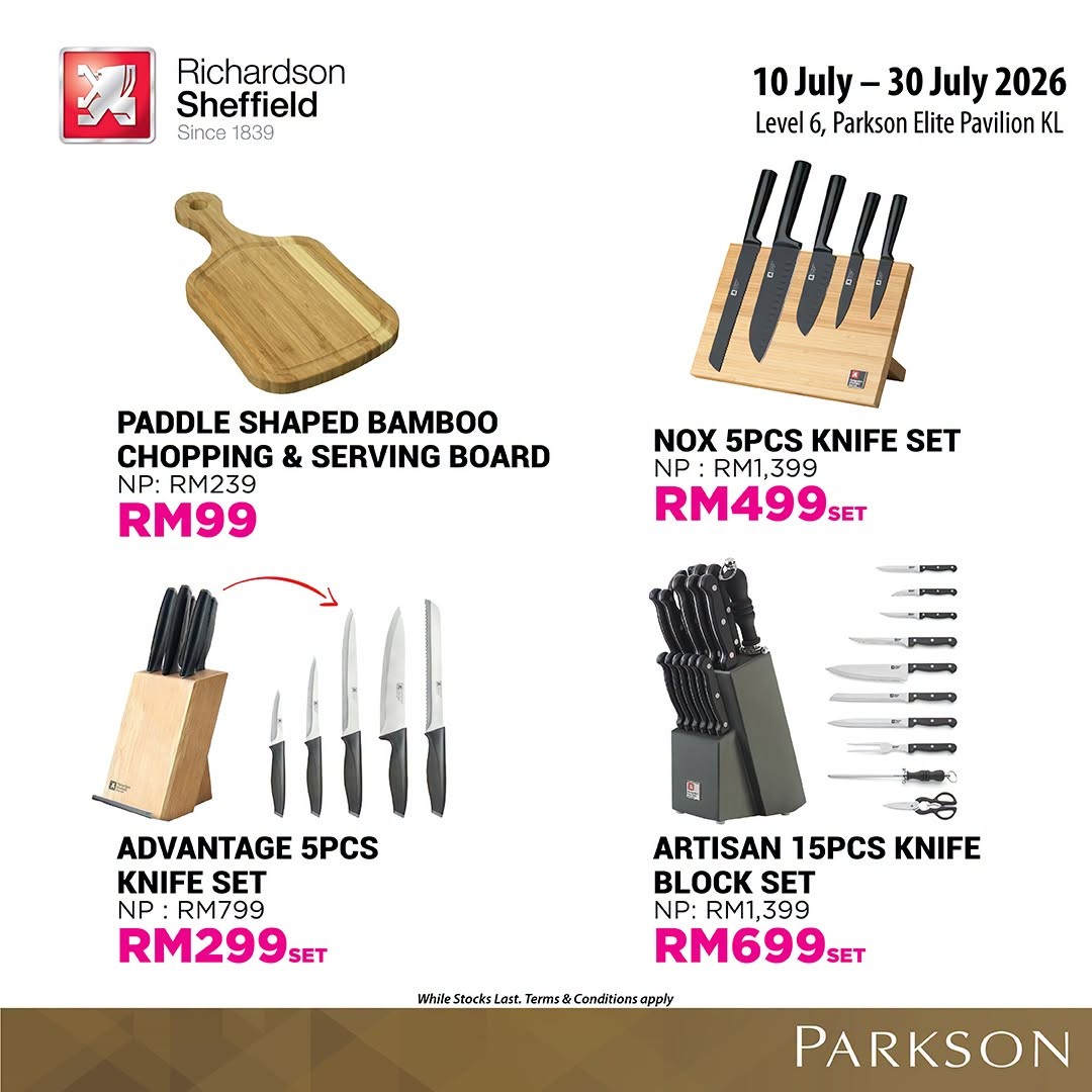Parkson-Malaysia-Premium-Kitchen-Fair-Sale-at-Pavilion-KL-8 10-30 July 2026: Parkson Malaysia Premium Kitchen Fair Sale at Pavilion KL – Premium Kitchenware, Cookware & Thermal Bottle Promotions