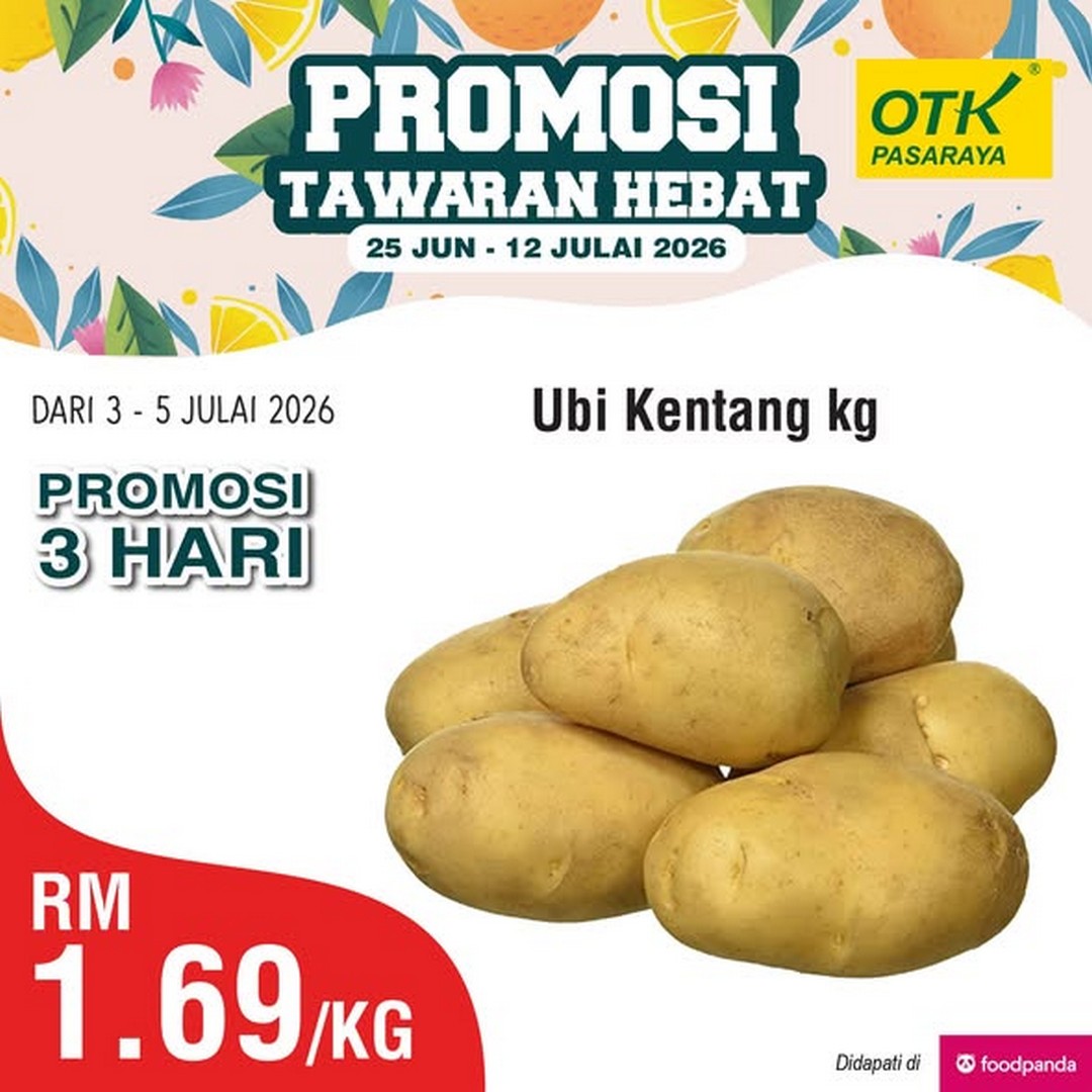 Pasaraya-OTK-3-Days-Great-Deals-Promotion 3-5 July 2026: Pasaraya OTK 3 Days Great Deals Promotion – Fresh Groceries, Daily Essentials and Fantastic Savings Across Malaysia