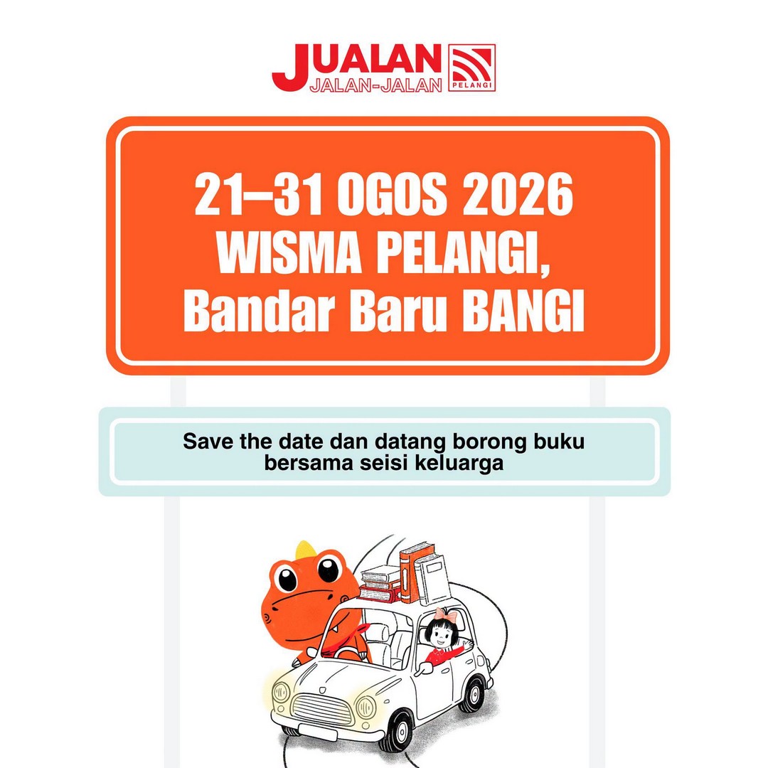 Pelangi-Publishing-Jualan-Jalan-Jalan-Pelangi-Warehouse-Sale-9 21–31 August 2026: Pelangi Publishing Jualan Jalan-Jalan Pelangi Warehouse Sale – Free Entry Book Sale Event for Families at Wisma Pelangi, Bandar Baru Bangi