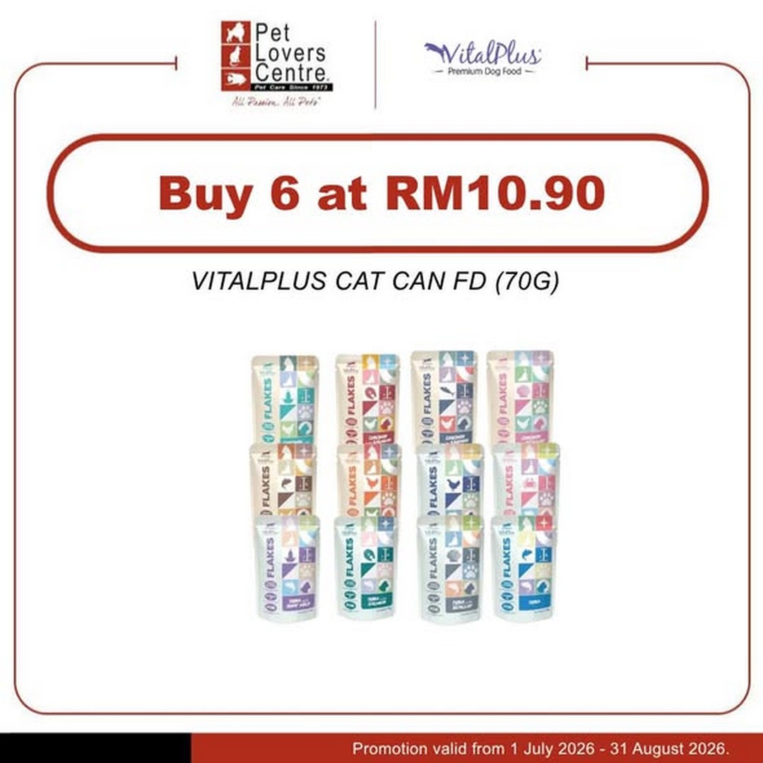 Pet-Lovers-Centre-Malaysia-Cat-Food-Promotion-3 1 July – 31 August 2026: Pet Lovers Centre Malaysia Cat Food Promotion – Save on Cindy & Friends, Vitalplus and Wanpy Cat Food & Treats at Stores Nationwide