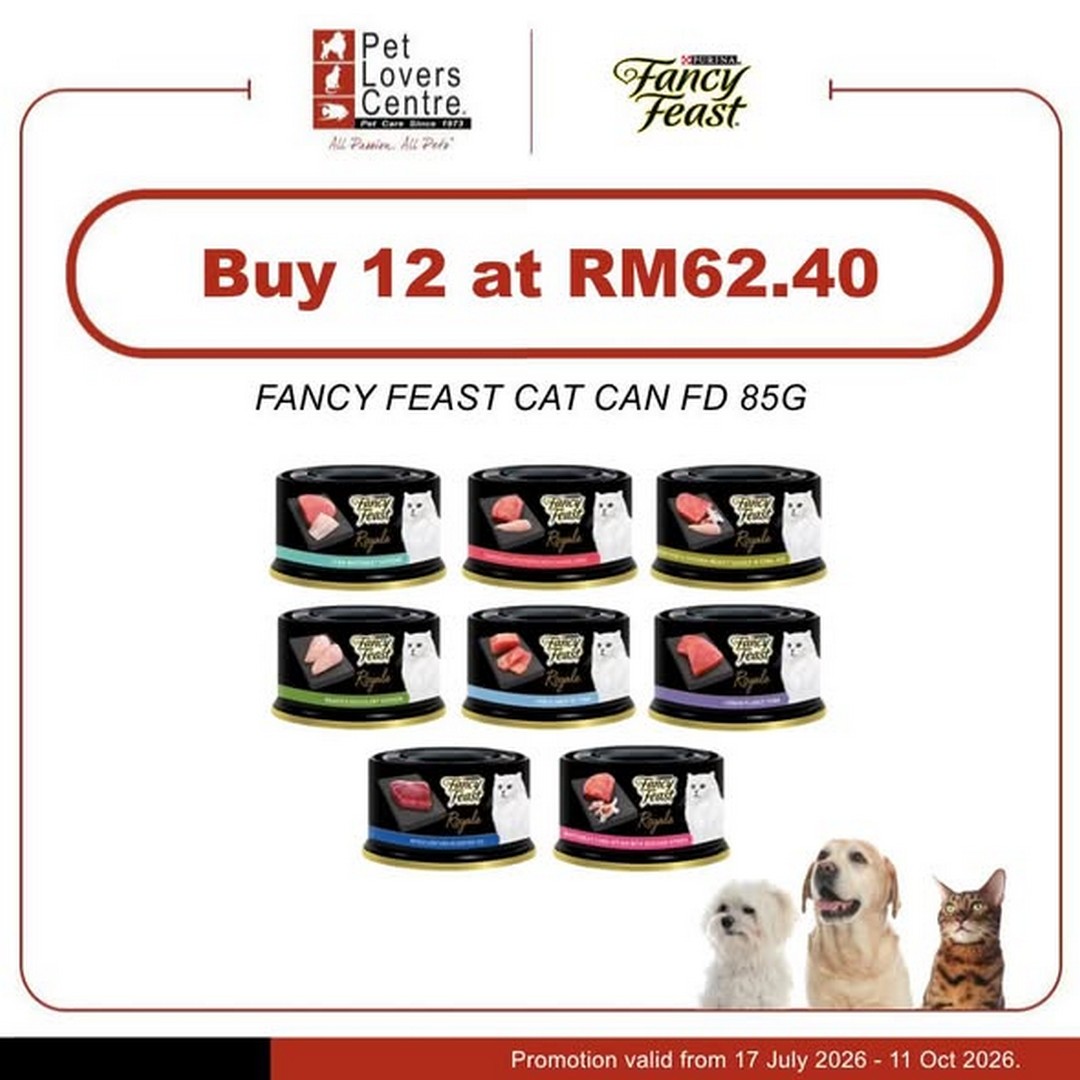 Pet-Lovers-Centre-Malaysia-Wet-Cat-Food-Promotion 17 July–11 October 2026: Pet Lovers Centre Malaysia Wet Cat Food Promotion – Save on Fancy Feast, Felix & Purina ONE Cat Meals Across Malaysia