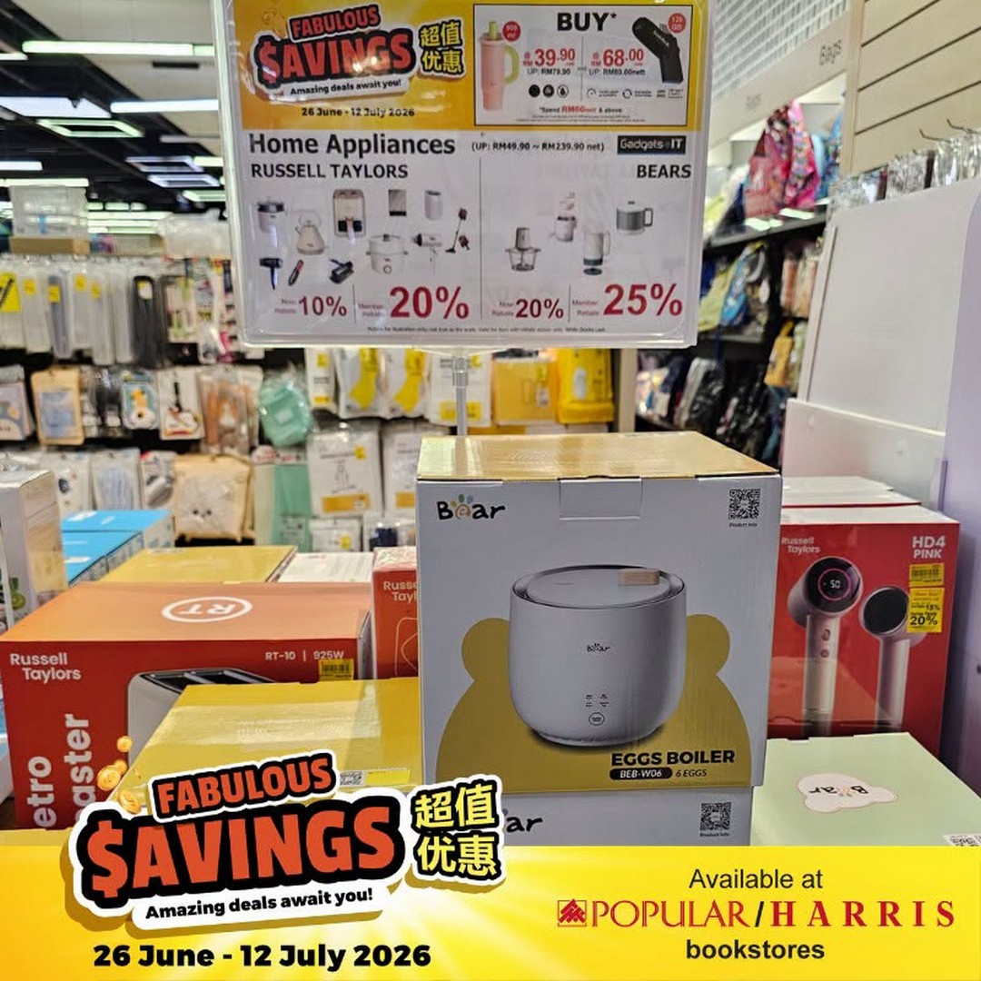 Popular-Book-Fabulous-Savings-Promotion-18 26 June – 17 July 2026: Popular Book Fabulous Savings Promotion – Save on Books, Stationery, Gadgets and Enjoy Exclusive Member Rewards Across Malaysia