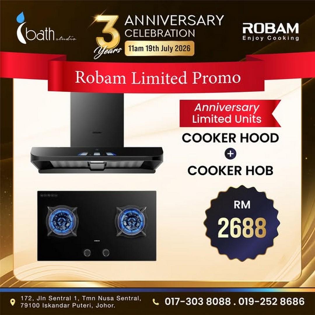 ROBAM-Malaysia-Bath-Studio-3rd-Anniversary-Celebration-Promotion-3 19 July 2026: ROBAM Malaysia Bath Studio 3rd Anniversary Celebration Promotion – Exclusive Bundle Deals, Lucky Draws, Free Gifts and One-Day Special Offers