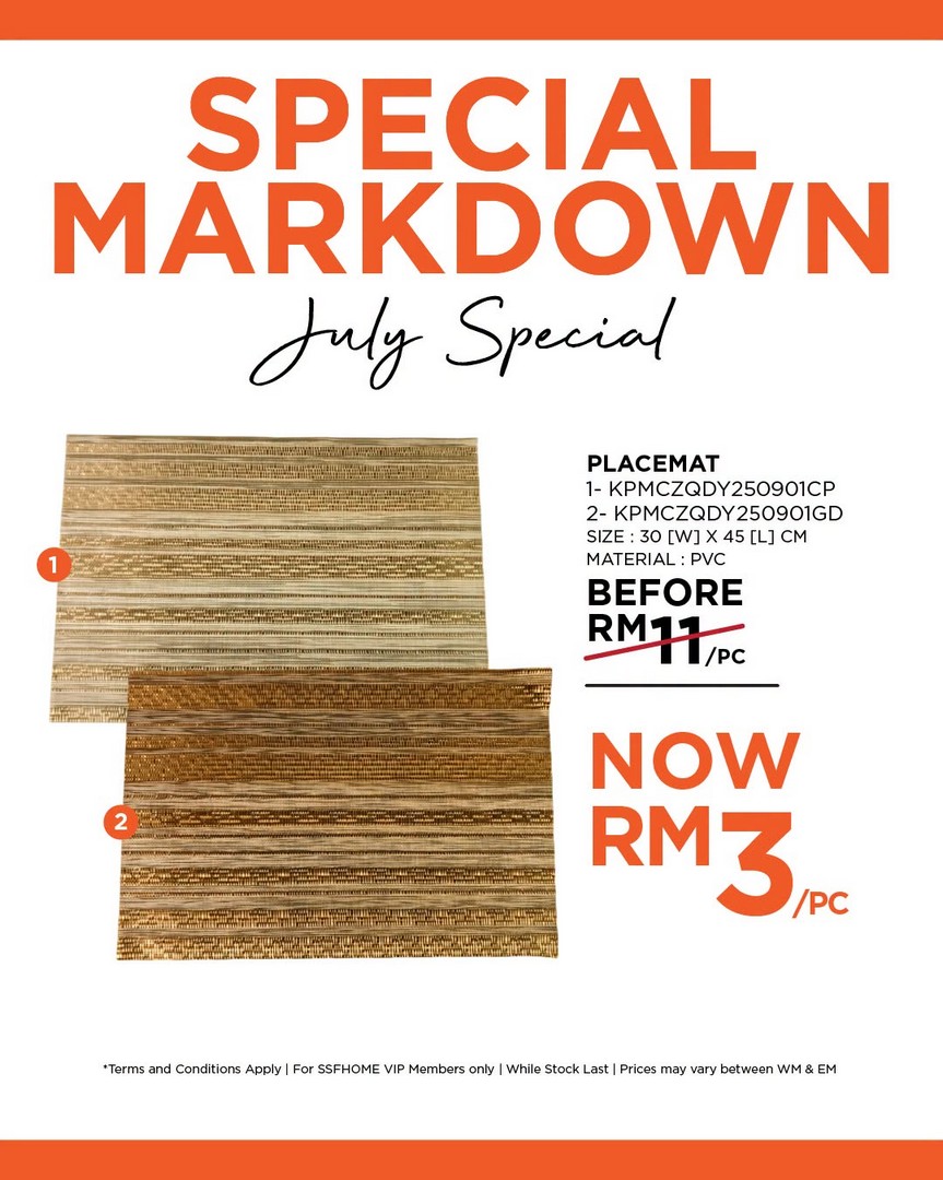 SSFHOME-Malaysia-July-Special-Markdown-Sale-11 9 July 2026 Onwards: SSFHOME Malaysia July Special Markdown Sale – Home Furniture & Décor Promotion with Prices from RM2