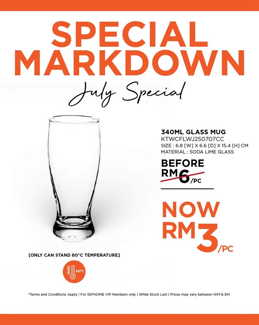 SSFHOME-Malaysia-July-Special-Markdown-Sale-12 9 July 2026 Onwards: SSFHOME Malaysia July Special Markdown Sale – Home Furniture & Décor Promotion with Prices from RM2
